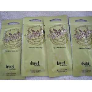 Devoted Creations Couture Sport Tanning Salon Bronzer Lot of 4 Sample 
