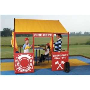   Equipment RPE 5212WTDB Fire Dept Playhouse With Table: Office Products