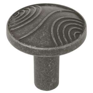Liberty Hardware P15095C PEO C Squigly Waves Knob Rustic:  