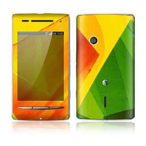    Sony Ericsson Xperia X8 Decal Skin   Colored Leaf 