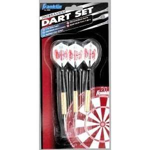  Franklin Sports 3 Pack Brass Tournament Dart Set Patio 