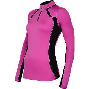  Mizuno Running Womens Breath Thermo 1/2 Zip Top Sports 