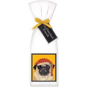  Halloween Pug Towel Set