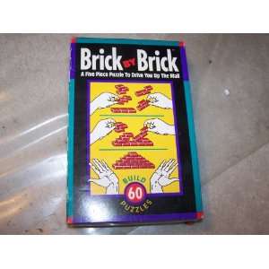  BRICK BY BRICK Five Piece Puzzle to drive up wall Toys 