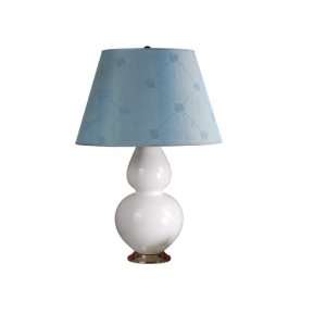   Laura Ashley SLB36116 BTP403 Mavis White Table Lamp: Home Improvement