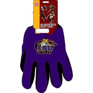  McArthur Sports LSU Tigers NCAA Two Tone Gloves: Sports 