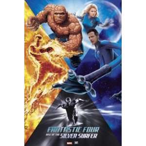   Fantastic Four: Rise of the Silver Surfer Movie Poster: Home & Kitchen