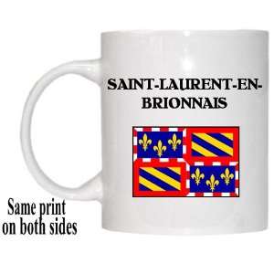   (Burgundy)   SAINT LAURENT EN BRIONNAIS Mug 