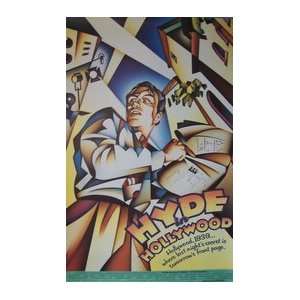 HYDE IN HOLLYWOOD (ORIGINAL BROADWAY THEATRE POSTER) 