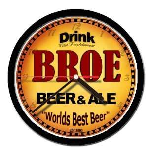  BROE beer and ale cerveza wall clock: Everything Else