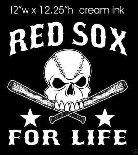 BOSTON RED SOX FOR LIFE t shirt baseball fenway champs  