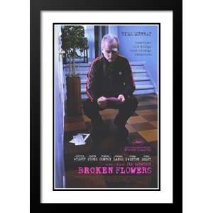  Broken Flowers 20x26 Framed and Double Matted Movie Poster 