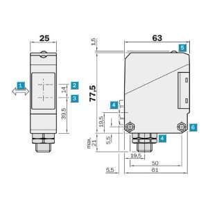  ABB, ZLS241, 662019278315, SMISSLINE BUS STAB 100A 4P 