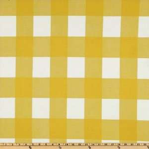  54 Wide Premier Prints Anderson Slub Yellow/White Fabric 