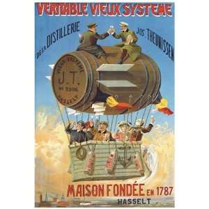  Vieux Systeme Schnaps   Poster (18x24): Home & Kitchen