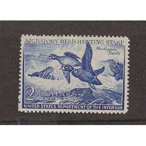  RW15 Federal Duck Hunting Stamp; 1948 Bufflehead 