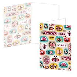  ECOeverywhere Buggie Veggie Boxed Card Set, 12 Cards and 
