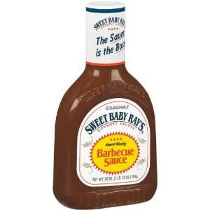 Sweet Baby Rays BBQ Sauce Original   12 Pack 28oz:  