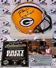 Brett Favre Signed Packers Mini Helmet 95 96 97 MVP  