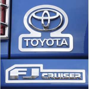   Steel Logo Surrounds, for the 2007 Toyota FJ Cruiser Automotive