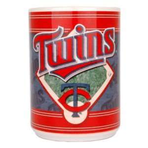  Minnesota Twins 15oz. Felt Mug: Sports & Outdoors