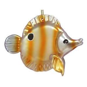  Tropical Fish   Butterflyfish Christmas Ornament