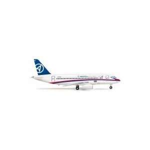  Sukhoi Superjet SSJ100 Diecast Airplane Toys & Games