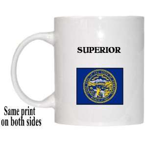  US State Flag   SUPERIOR, Nebraska (NE) Mug Everything 