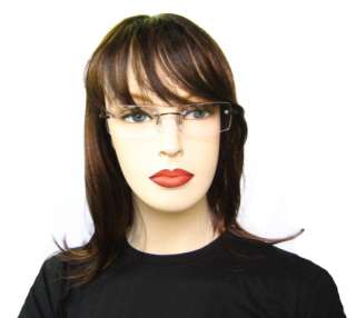 Sarah Palin Rimless Eyeglasses Glasses WIG Costume  