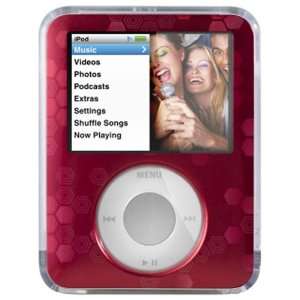  Belkin Remix Case for iPod nano 3G (Red): MP3 Players 