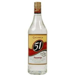  Cachaca 51 Ltr Grocery & Gourmet Food