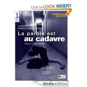 La parole est au cadavre (Criminologie et société) (French Edition 