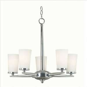  Aerial Chandelier in Polished Nickel