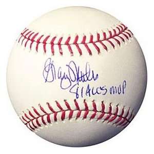  Signed Graig Nettles Ball   with 81 ALCS MVP Inscription 