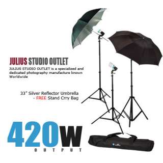 Reflector Studio 33 Umbrella Photo Lighting Kit 35W  