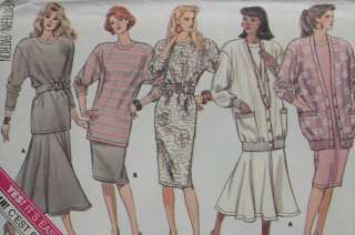 MISSES DRESS & TOP PATTERN VARIETY STYLE & SIZE SOME WITH PANTS SKIRT 