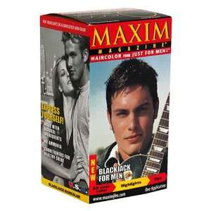    Maxim Permanent Haircolor For Men, Blackjack   1 ea Beauty