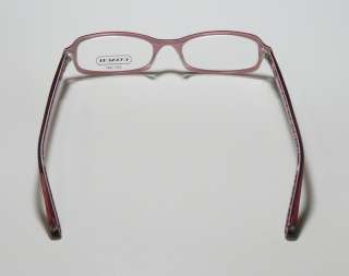 NEW COACH GIANNA 579 46 16 135 BURGUNDY ROSE CRYSTALS EYEGLASSES 