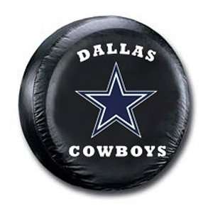  Dallas Cowboys Black Tire Cover: Sports & Outdoors