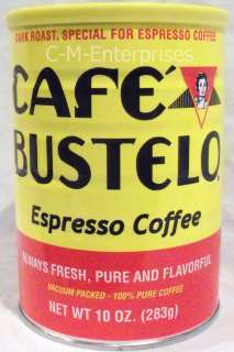 Cafe Bustelo Expresso Coffee 10 oz Can  