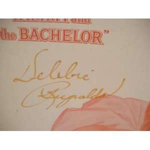 Reynolds, Debbie Sheet Music Signed Autograph Tammy 1957