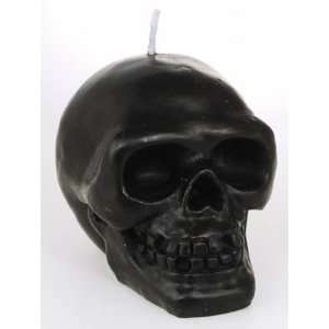  Small Black Skull Candle 