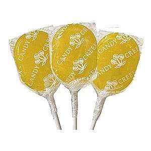 Candy Creek Italian Lemon Paddle Pops, Bulk 5lb. Carton, Lollipops 