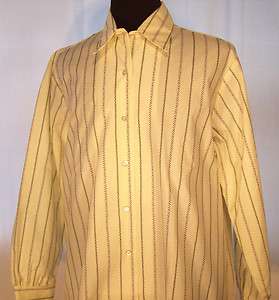   SCOUTS Blouse Shirt 20W yellow Long Sleeve Buttoned New w/Tag  