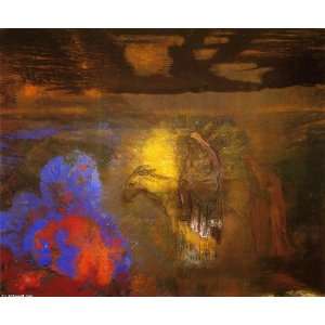  Hand Made Oil Reproduction   Odilon Redon   32 x 26 inches 