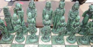 Decorative Oriental Stone Chess Set  