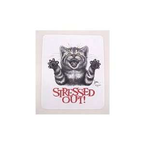  All Stressed Out   Cat Mouse Pad 