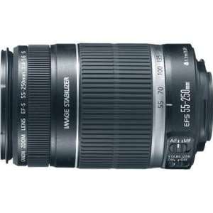  Canon 55 250mm f/4 5.6 EF S IS Telephoto Zoom Lens 
