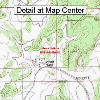   Map   Mesa Gallina, New Mexico (Folded/Waterproof): Sports & Outdoors