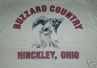   AL CAPP comic strip Lil Abner cartoon HINCKLEY Ohio buzzard T shirt XL